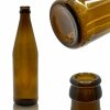Stylish beverage shelf with Vichy amber bottles