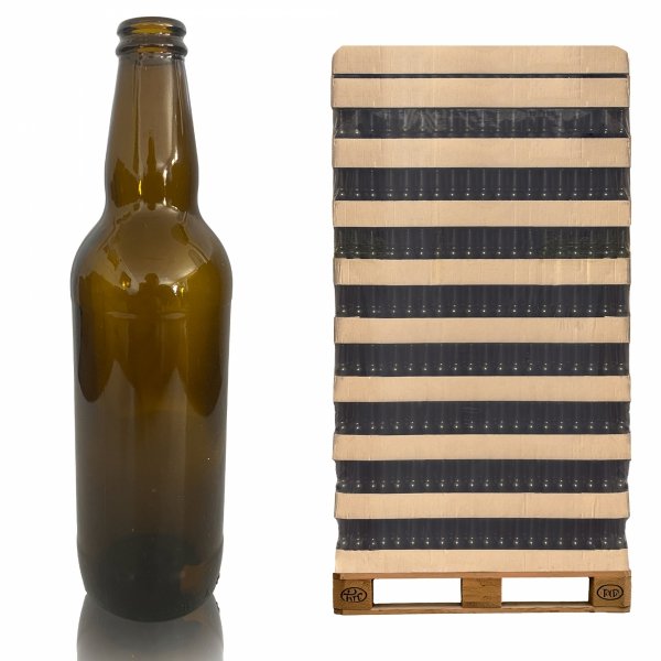 Butelka RIVEN 500 ml z napojem na tle browaru