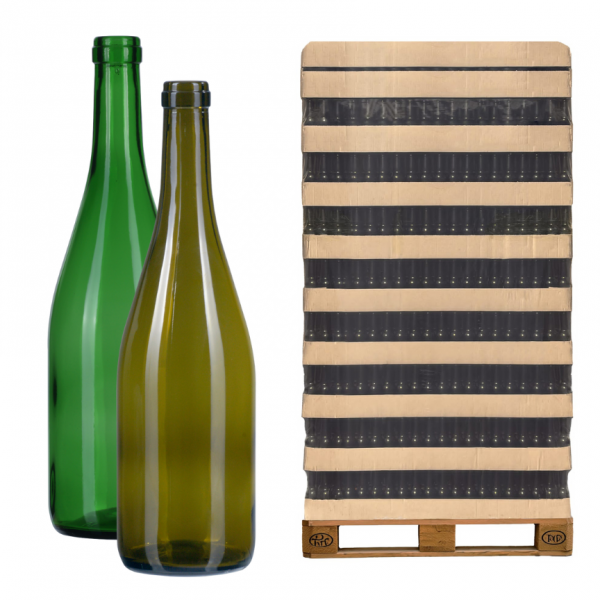 VGA Butelka Burgundy 750 ml - Paleta 1274 szt.