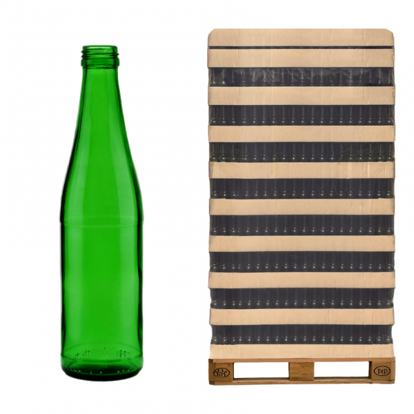 RSZ Butelka NRW 330ml Zielona - Paleta 2968 szt.