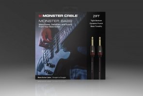 Monster® -  M BASS2-21 WW - Prolink Monster Bass® 1/4 Kabel Instrumentalny - 21 ft - Jack Proty - Jack Prosty