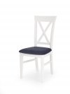 Krzesło BERGAMO biało-granatowe