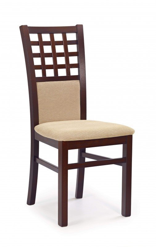 Krzesło GERARD3 ciemny orzech/torent beige