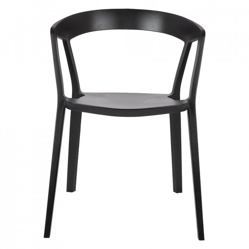 Krzesło VIBIA czarne front