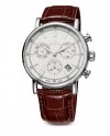 Zegarek SWIZA Alza Chrono SST white-brown WAT.0153.1001