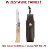Nóż Składany Opinel No 08 Inox w zestawie z etui ALPINE 002178