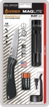 Latarka Maglite XL50 LED Czarna + Nóż Gerber Sharkbelly - XL50-S3TNK