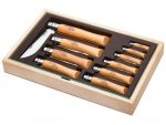 Zestaw noży Opinel Carbon skrzynia No 02-12
