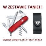 Scyzoryk Victorinox Camper Czerwony w zestawie z etui