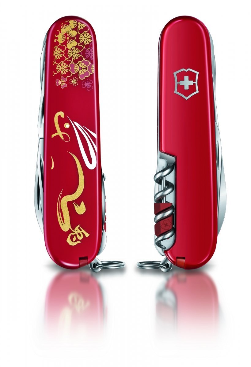 Scyzoryk Victorinox Huntsman 1.3714.E12 Year of the Rabbit 2023