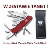Scyzoryk Victorinox Work Champ w zestawie z etui 