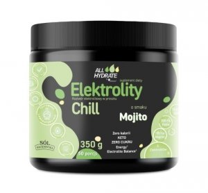 MEDICALINE ALLHydrate Elektrolity CHILL smak Mojito 350 g 50 porcji