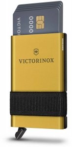 SwissCard Classic Victorinox Secrid Smart Card Portfel - czarno/złoty 0.7250.38