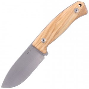 Nóż LionSteel Bushcraft Olive Wood, Satin Blade (M2M UL)