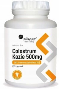 MEDICALINE Aliness Colostrum Kozie 100 kaps