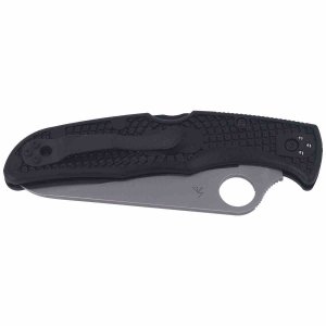 Nóż Spyderco Pacific Salt 2 FRN Black, Plain (C91P