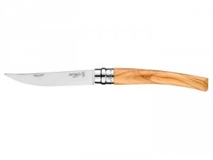 Nóż Opinel Slim Olive Mirror Blade No 10 - 002562