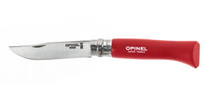 Nóż Opinel Inox Red blister No.08 - 001981