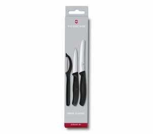 Zestaw noży do warzyw i owoców Swiss Classic z obieraczką Victorinox 6.7113.31