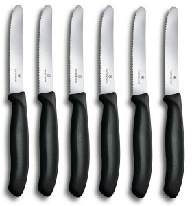 Zestaw 6 nóży uniwersalnych ząbkowanych 6.7833.6 Victorinox