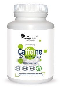 MEDICALINE Aliness Caffeine 200 mg z guaraną 100 kapsułek