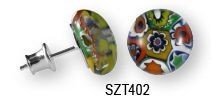 Kolczyki Sztyfty MURANO GLASS SZT402