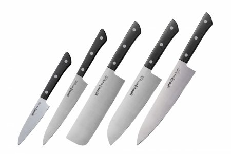 Samura Harakiri zestaw 5 noży kuchennych SHR-0250