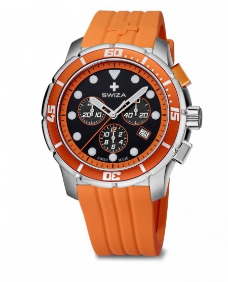 Zegarek TETIS Chrono,SST, black,orange WAT.0463.1004