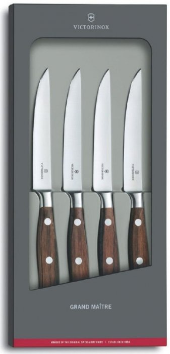 Zestaw 4 noży do steków kutych Victorinox 7.7240.4