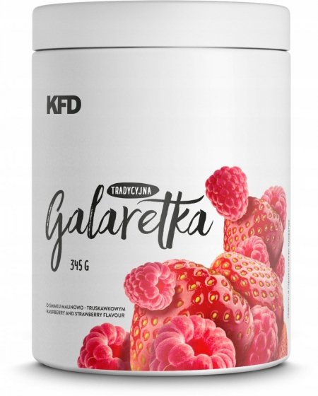 KFD Galaretka 345 g Malinowo - truskawkowy