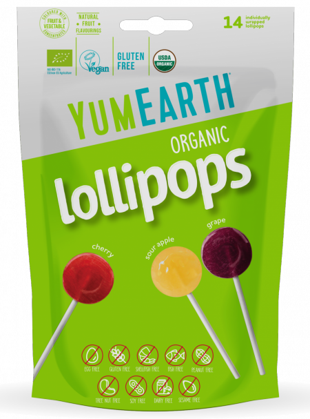 YumEarth Lizaki Owocowe Kwaśne (14szt) 87g EKO