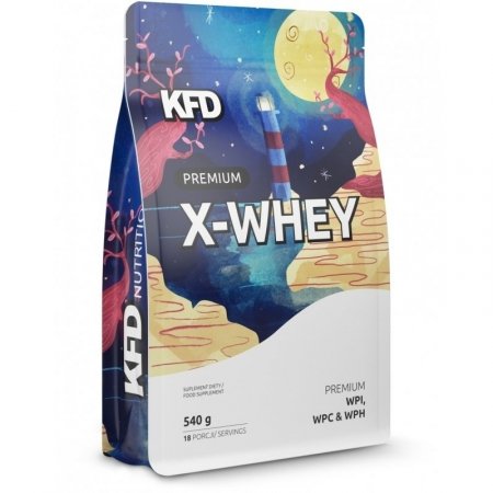 KFD X-Whey 540 g Karmelowo-mleczny
