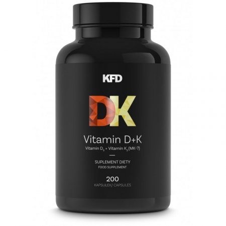 KFD Vitamin D3+K2 (MK-7 z Natto)