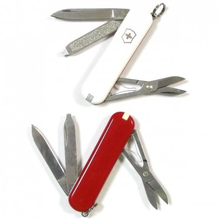 Scyzoryk Victorinox Classic SD 0.6223 Biało-Czerwony narzędzia