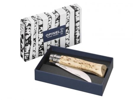 Nóż Opinel No. 08 Edition Sampo Curly Birch