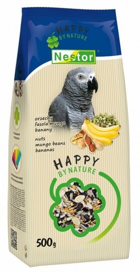 Nestor Pokarm Papuga duża orzechy, fasola mungo 700ml