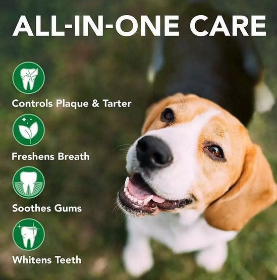 Vet&#039;s Best Dental żel + szczoteczka zestaw Adult