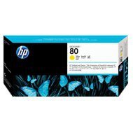 Tusz HP 80 do Designjet 1050/1055 | 175ml | yellow