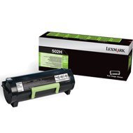 Kaseta z tonerem Lexmark 502H do MS-310/410/610 | zwrotny | 5 000 str. | black