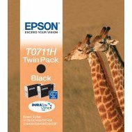 Tusz Epson  T0711H  do D120,SX-205/405/515 | 2 x 11,1ml |   black