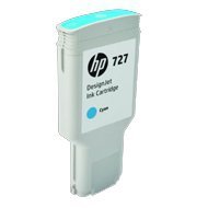 Tusz HP 727 do Designjet T920/1500/2500 | 300ml | cyan