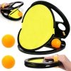 WOOPIE Catch Ball Gra Zręcznościowa Rzucaj Łap Dla Dwojga 2x Paletki+ 4 Piłki