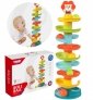 WOOPIE BABY Kulodrom Tor Kulkowy Zestaw Spirala + 6 Kulek 