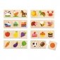 Drewniane Puzzle Logiczne Viga Toys 24 Elementy 