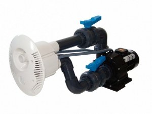 Przeciwprąd V-Jet 66m3/h , 230V, 2,2 kW z pompą NEW BCC 300M / 75mm