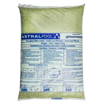 Szkło filtracyjne Astralpool Active Clear Glass 57012 - 25kg, 1-3 mm