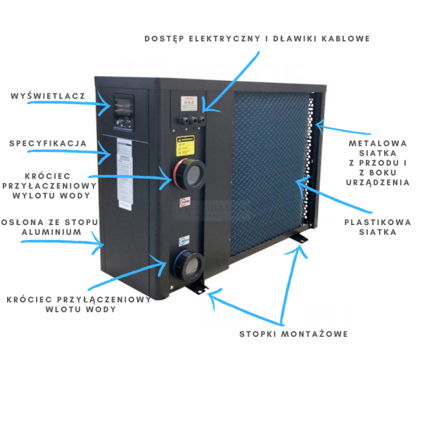 Pompa ciepła Fairland Inverter - Plus 8,5 kW - IPHCR20