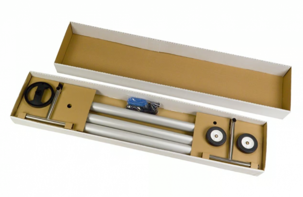 Zwijarka DIY z teleskopową tyczką 3,7 - 4,6 m, statyw mobilny