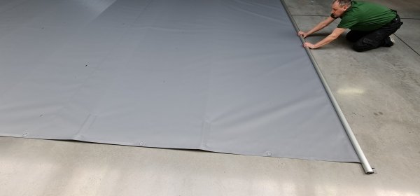 Przykrycie bezpieczne - Model Extra Top - prostokątny - do basenu 7x3,5 m