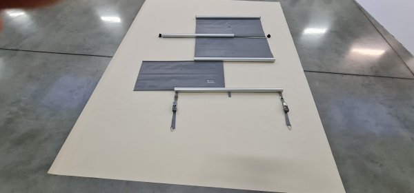 Przykrycie bezpieczne - model Segment - prostokątny - do basenu 7x3,5m